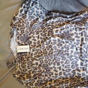 Cbrand cheetah print shirt